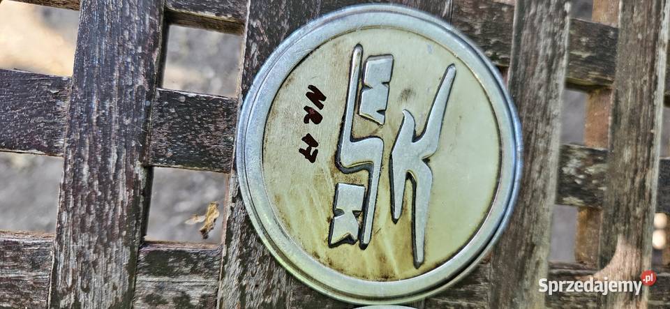 2 oryginalne emblematy na zbiornik do WSK serii Barlinek