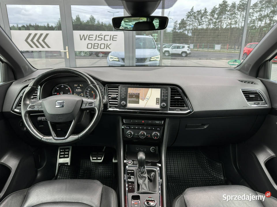 Seat Ateca 8xAlu Skóra EleKlapa Navi Kamera360 elektryczne lusterka Ateca