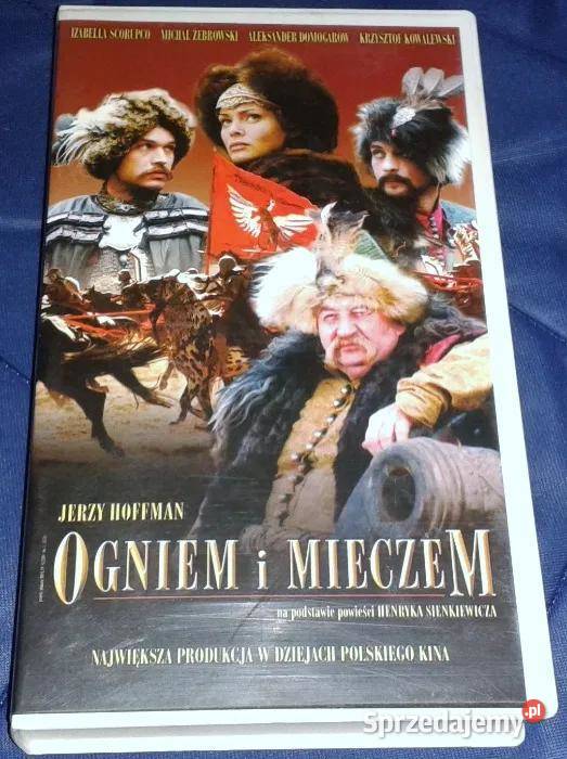 Ogniem i Mieczem film kaseta video VHS Filmy Chełm