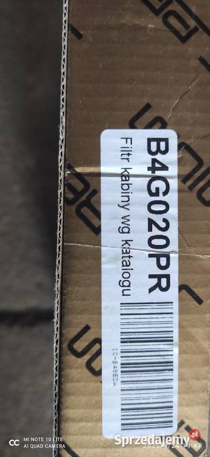 FILTR PRZECIW PYŁKOWY B4G020PR FILTRON K 1150 Filtry Koronowo