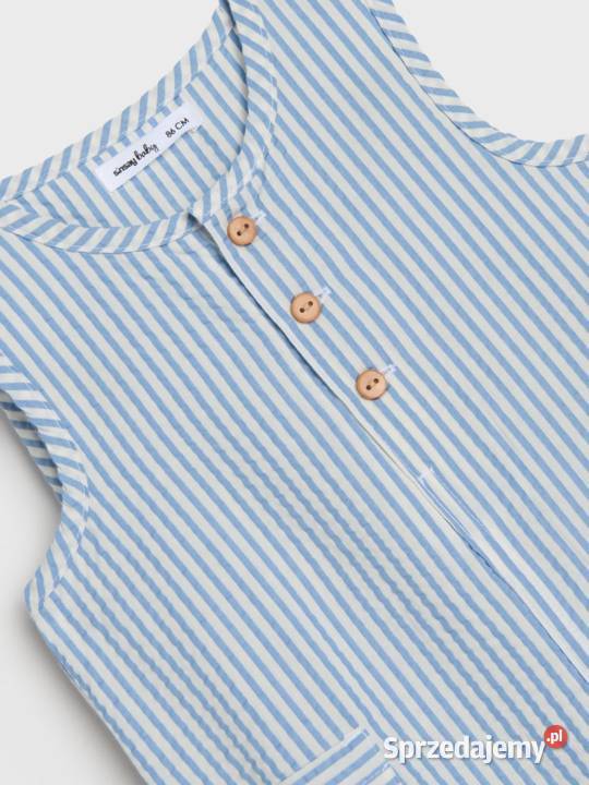 Kombinezon rompers Sinsay 62 rampers bawełna chłopiec Szczecin