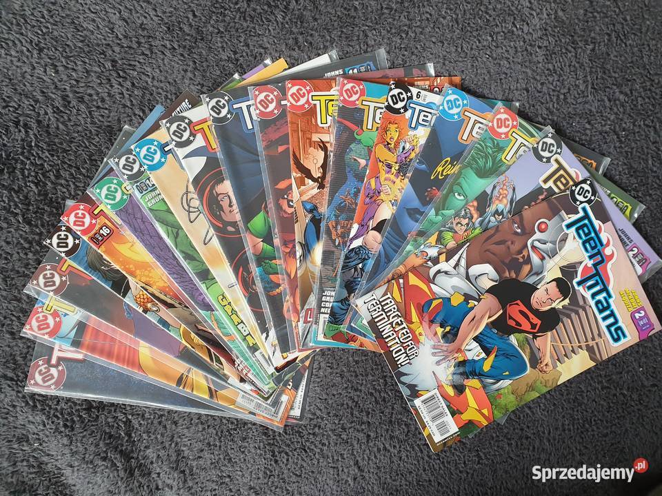 Teen Titans kolekcja 18 komiksów DC USA Gdynia