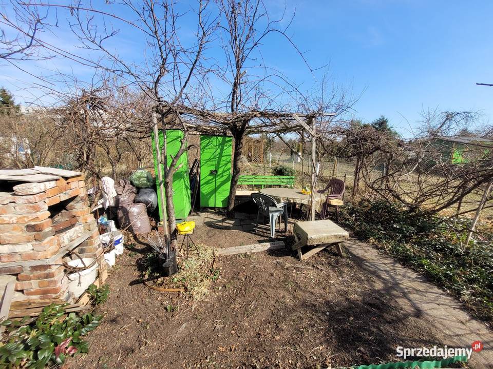 Działka ROD LEPSZE JUTRO Ołbin Wrocław 113m