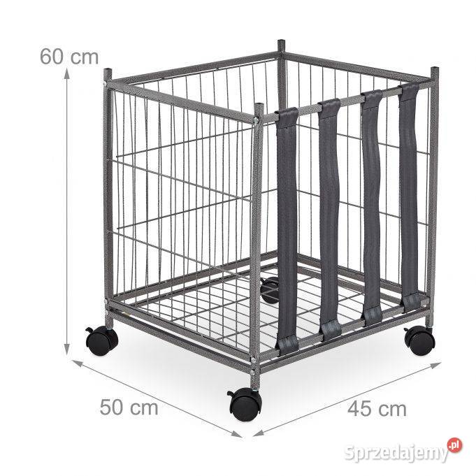 Wózek z metalowymi kółkami Pozostałe Łódź