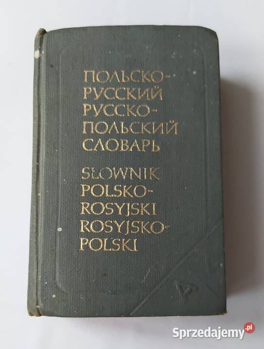 Słownik kieszonkowy polskorosyjski i podlaskie Hajnówka