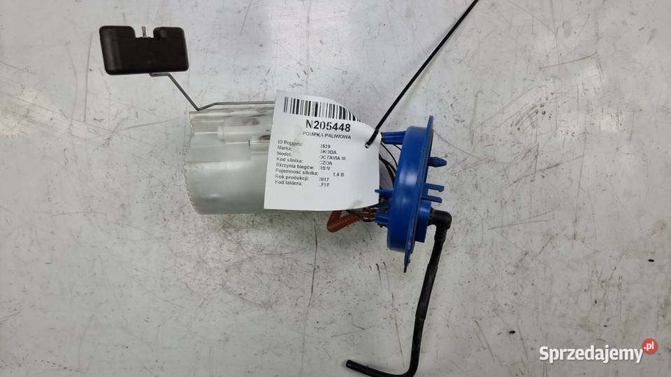 POMPKA PALIWOWA SKODA OCTAVIA III 5Q0919051BT Pozostałe kujawsko-pomorskie Lipno