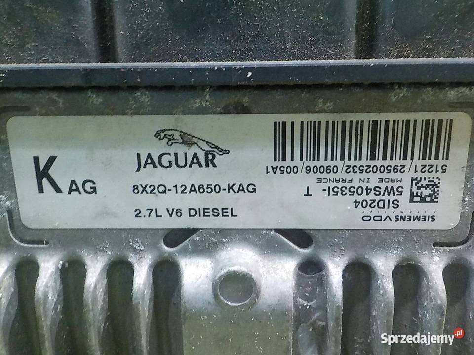 JAGUAR XF I 27 AUT 09r SEDAN 4D sterownik Suków