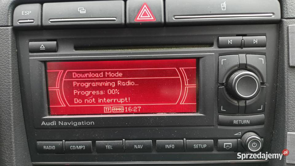 Polskie menu Audi Navigation BNS 50 RNS LOW A3 Łódź