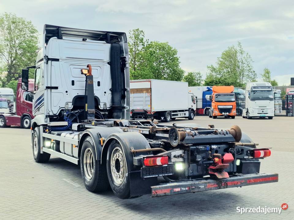 Hakowiec 6x2 Eur 6 Mercedes Actros 2558 tez Warszawa