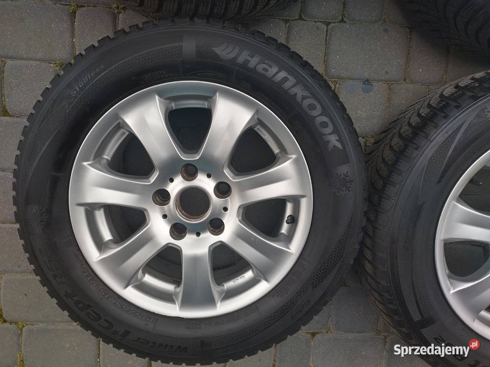 Koła zimowe alu felgi 15 5x112 19565 R15 VW Audi wielkopolskie Poznań