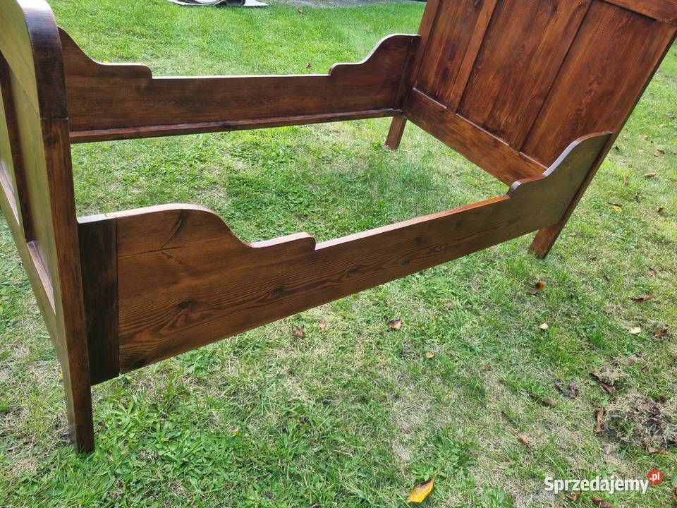 ŁÓŻKO Biedermeier antyk Piła