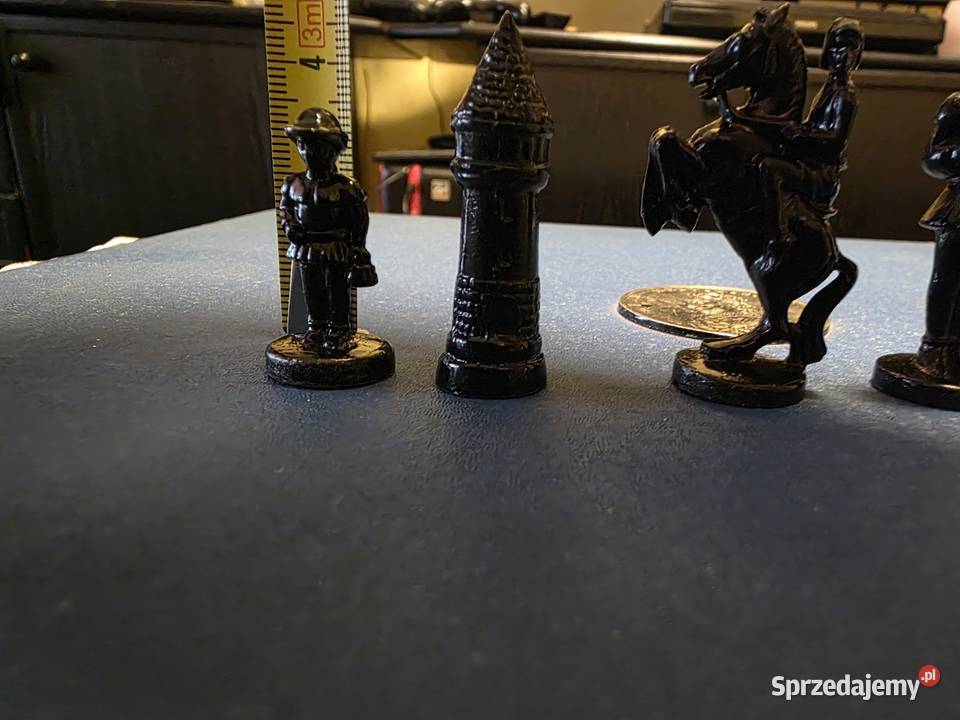 Szachy królewskie odlewane