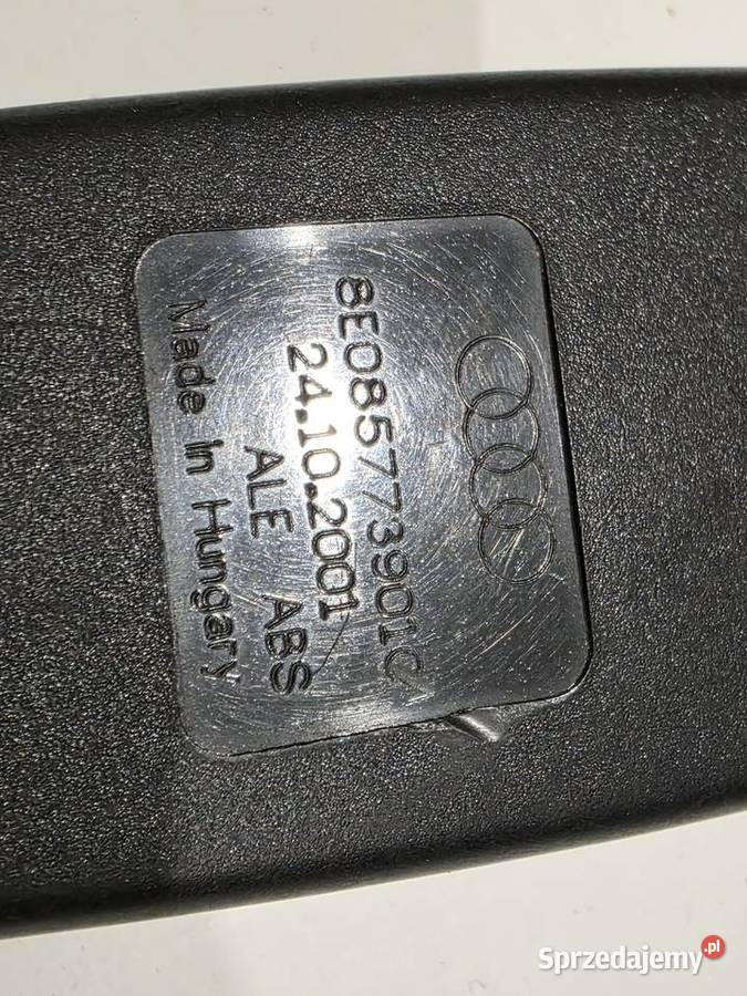 ZAPINKA PASA TYŁ 8E0857739 AUDI A4 B6 Iława sprzedam