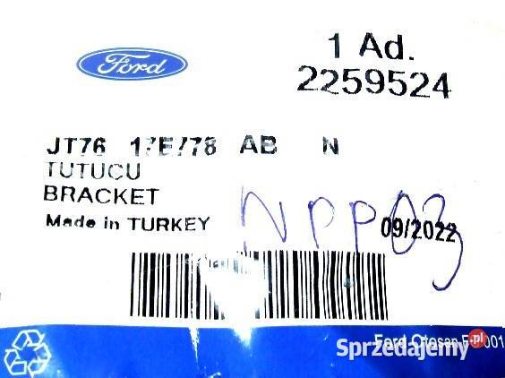 OSŁONA NAKŁADKA PASA PRZEDNIEGO FORD COURIER Głogów