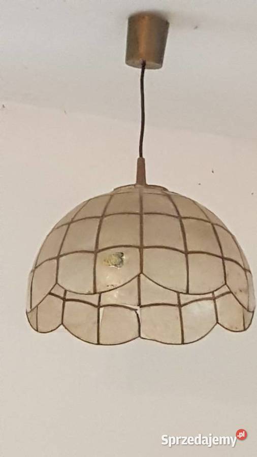 lampa wisząca witrażowa