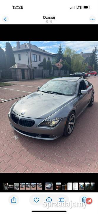 BMW 650i manualna skrzynia biegów panorama Mińsk Mazowiecki