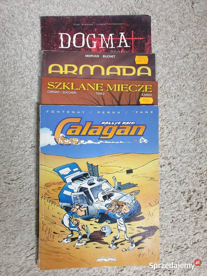 Zestaw komiksów 4 albumy pomorskie sprzedam