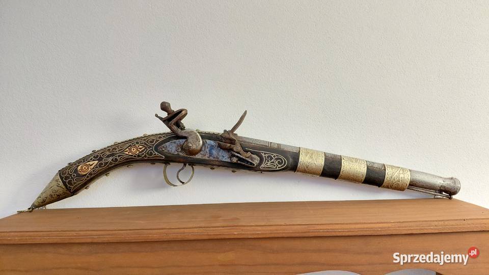 Piostolet Skałkowy Połnocna afryka Militaria Krzykawa