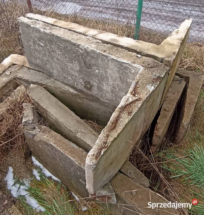 L elki betonowe ściana oporowa mur oporowy Bronisław sprzedam