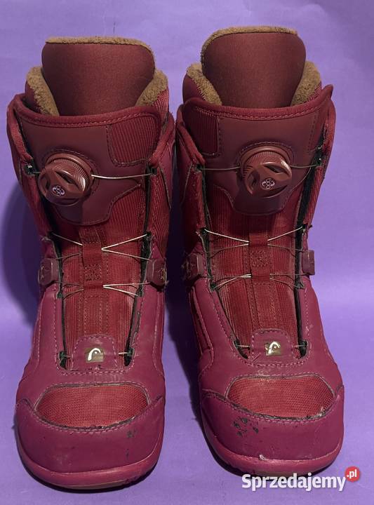 Buty snowboardowe Head Galore Pro Boa Burgundy Snowboard sprzedam