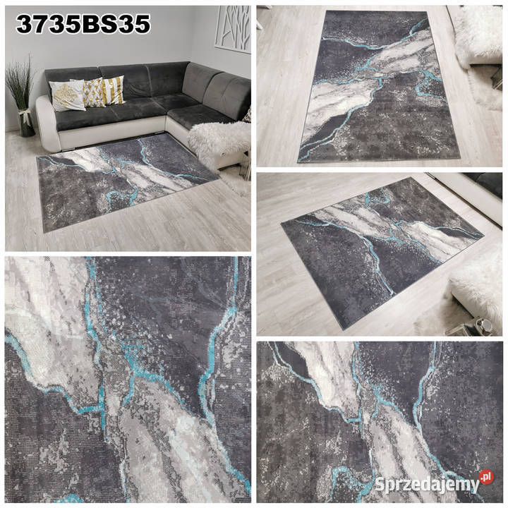 DYWAN 140X200 IDEA GLAZURA TURKUS GĘSTY WŁOS Białystok