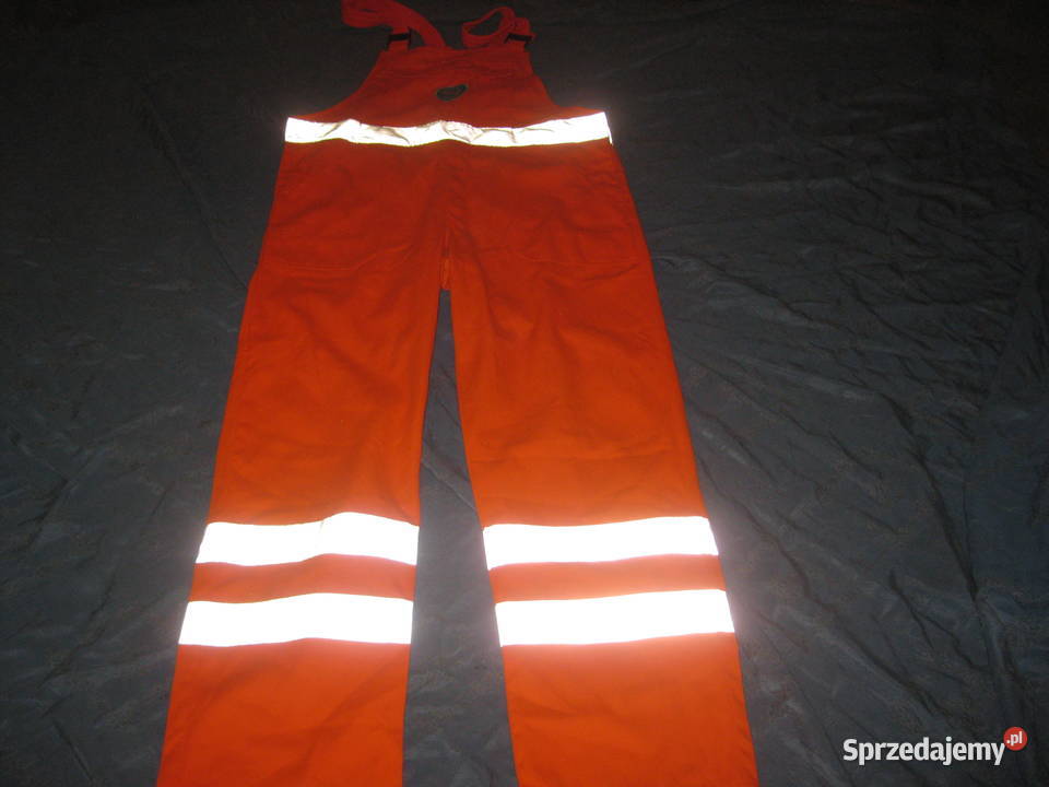 spodnie robocze widoczne orange GERMANY Żary