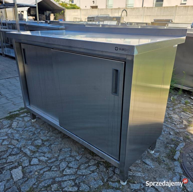 Stół Gastro Z Drzwiami Szafka 1206085 M1819 N sprzedam