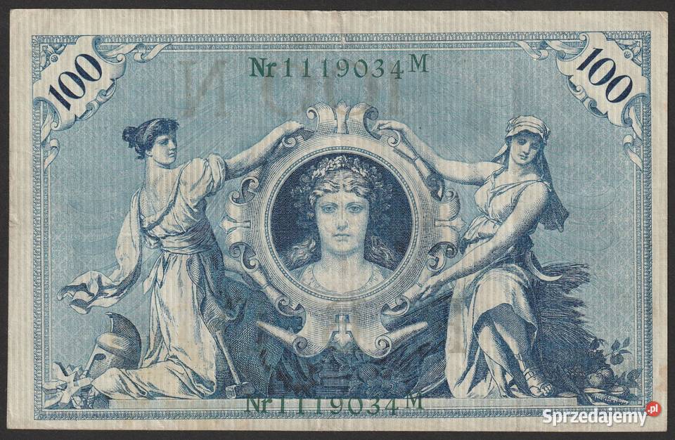 NIEMCY 100 MAREK 1908