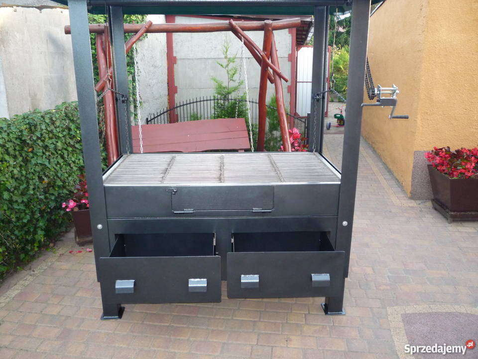 Grill gastronomiczny przemysłowy blacha 6mm Damasławek