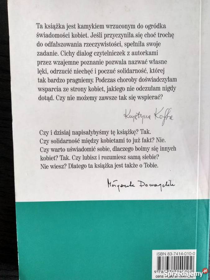 Harpiepiranieanioły Krystyna Kofta Małgorzata zbiór tekstów Warszawa sprzedam