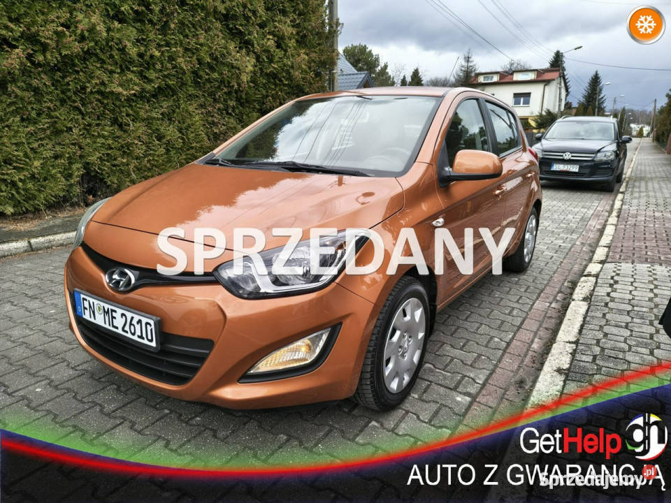 Hyundai i20 Podgrzewane fotele Klimatyzacja 167000km i20 Ruda Śląska