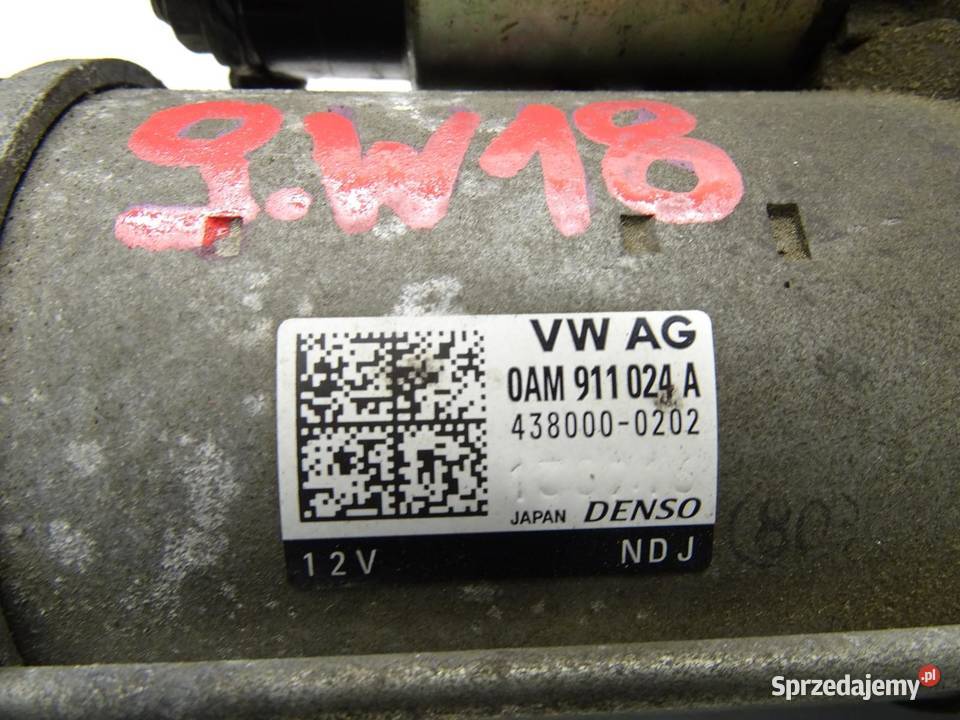 ROZRUSZNIK SILNIKA CJZ 0AM911024A 12 TSI SKODA
