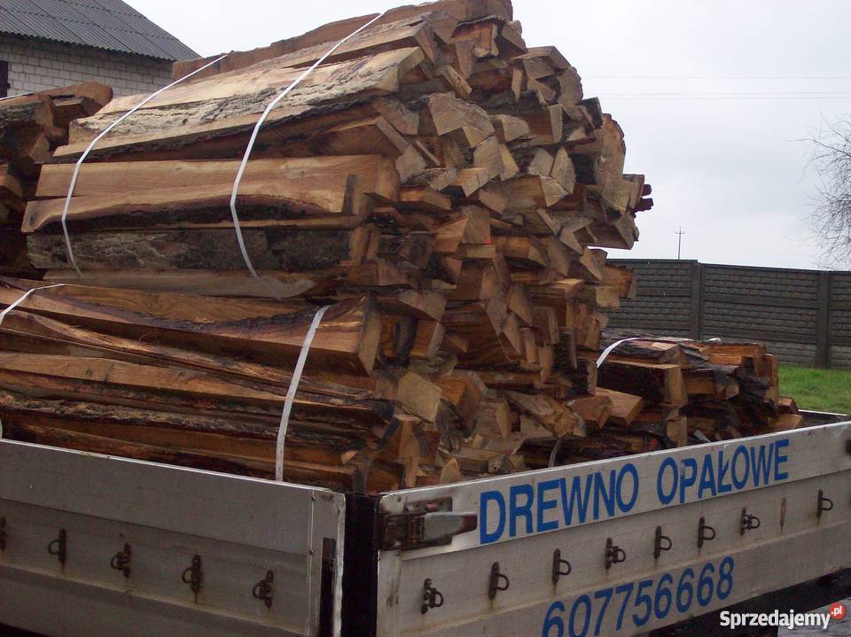 drewno opałowe kominkowe DĄB Tuszyn sprzedam