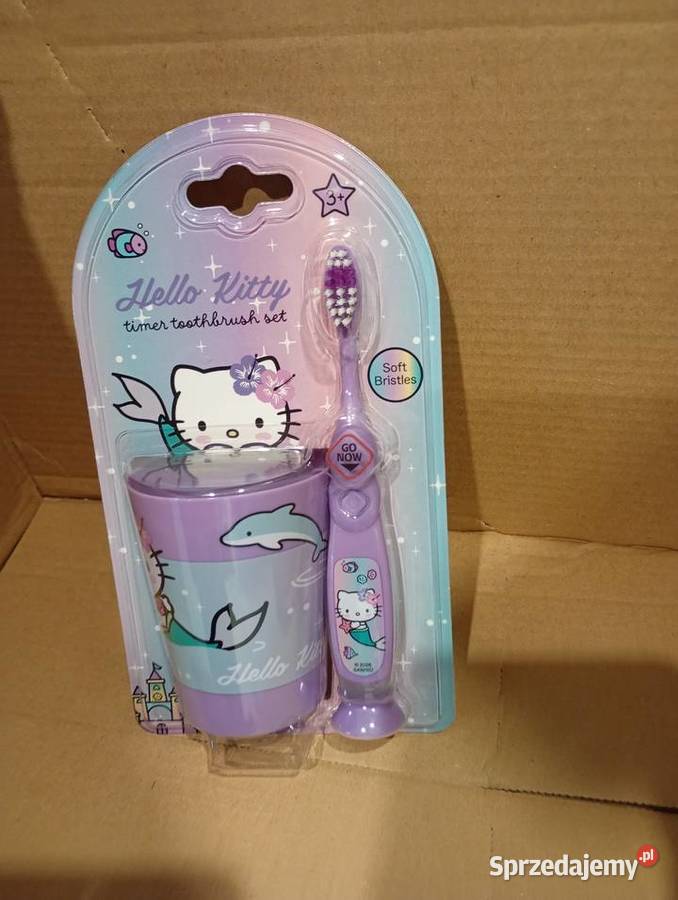 Szczoteczka do zębów hello kitty mrugająca