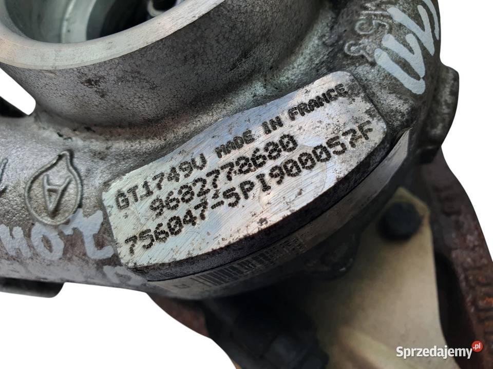 TURBOSPRĘŻARKA Peugeot 308 508 Citroen C4 C5 20 osobowe Chełm