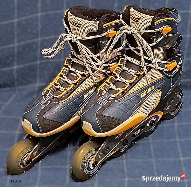 BAUER damskie rolki rozmiar 39 wkładki 245 ABEC łódzkie Piotrków Trybunalski