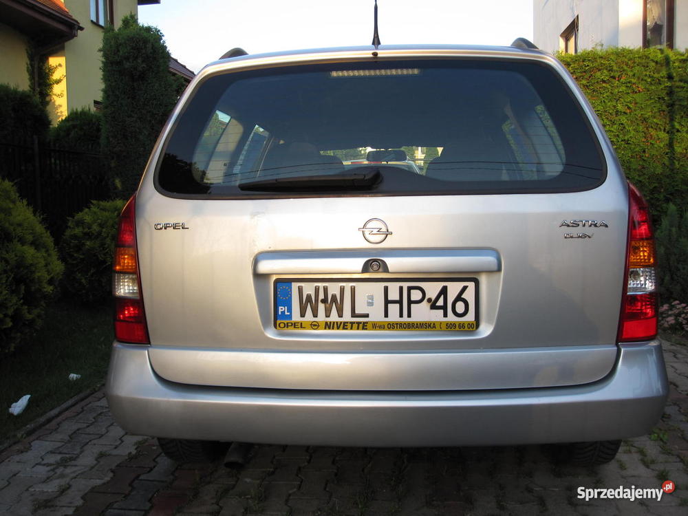 Opel Astra G Kombi 20DI 82 99r centralny zamek Astra Marki