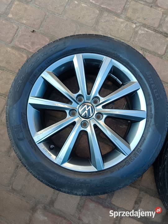 Sprzedam komplet kół letnich VW Passat B8 5x112 Ostrołęka sprzedam
