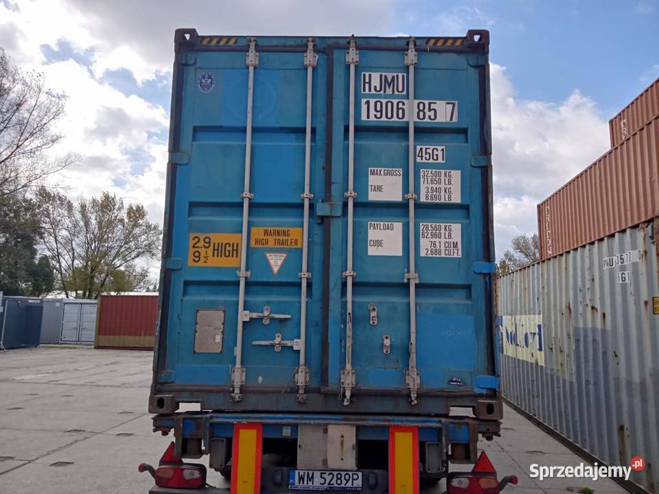 Kontener magazynowy morski transportowy 40 HC świętokrzyskie Kielce