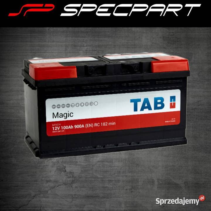 Akumulator TAB MAGIC 100Ah 900A wysoki Piotrków Trybunalski sprzedam