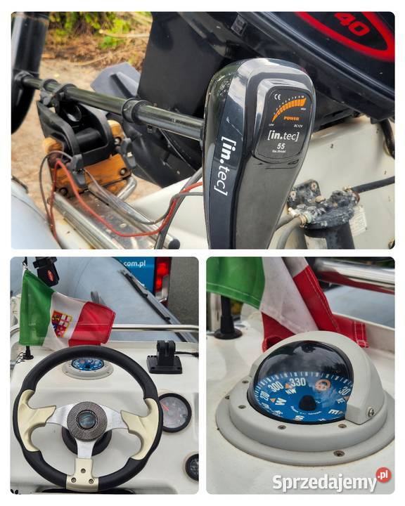 JOKER BOAT Nautica Aiello 470 łódź motorowa RIB Małuszyn sprzedam