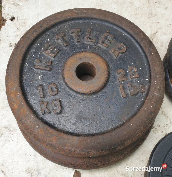 Obciążenie żeliwne KETTLER 15 10 25 Legnica