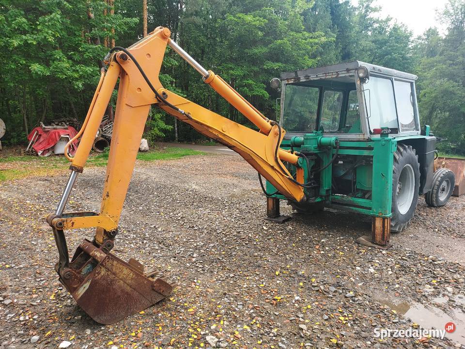 Koparko ładowarka ostrówek k 162 jcb cat bobcat Wola Rzędzińska sprzedam