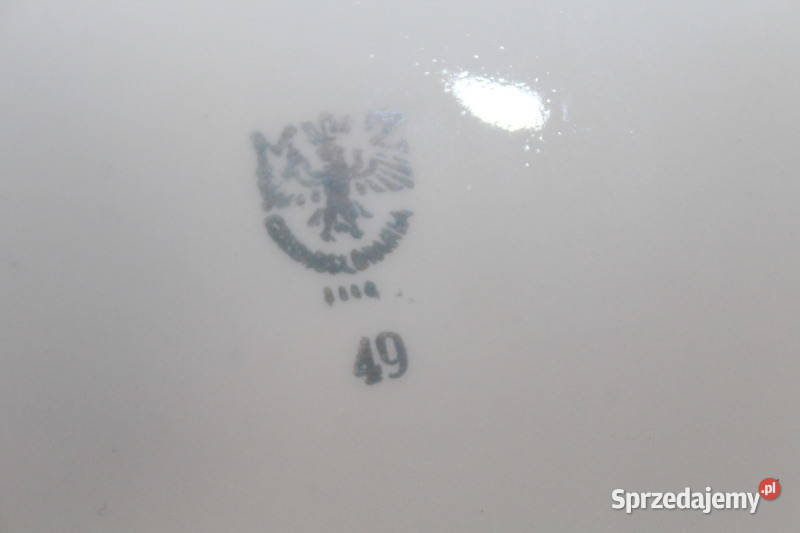 Serwis obiadowy w kwiaty MZ Czechoslovakia 104 zachodniopomorskie