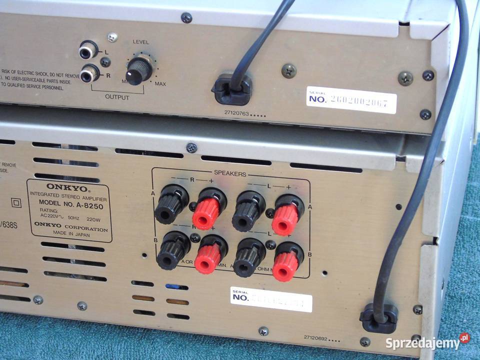 Wzmacniacz i Tuner Onkyo Integra sprawne Vintage Jasło sprzedam