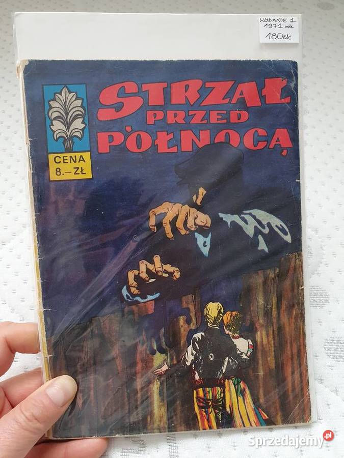 Kapitan Żbik Strzał Przed Północą 1971 wydanie 1 pomorskie Gdynia