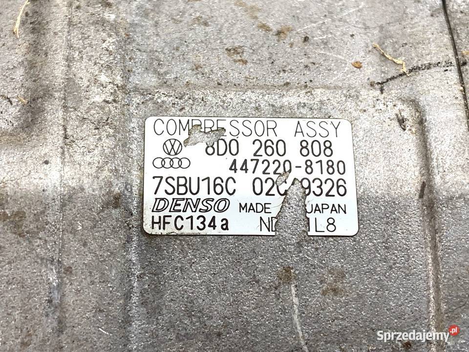 SPRĘŻARKA KLIMATYZACJI AUDI A6 C5 8D0260808 18