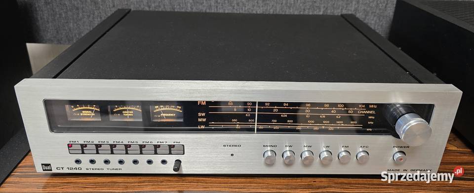 Stereo Tuner Dual CT 1240 vintage TV i Video Jastrzębie-Zdrój