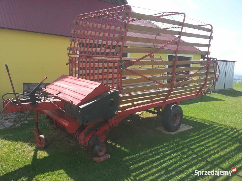 Przyczepa samozbierająca Pottinger 17 nieuszkodzony Biały Dunajec sprzedam