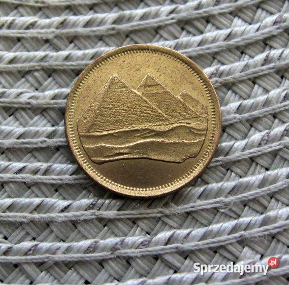 Egipt 1 Piastra 1984r Islamska data prawej Kalisz